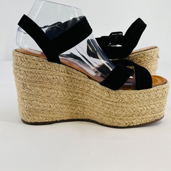 SCHUTZ Women's Blisse Ankle Strap Espadrille Platform Sandals Size 9.5 - Picture 7 of 13